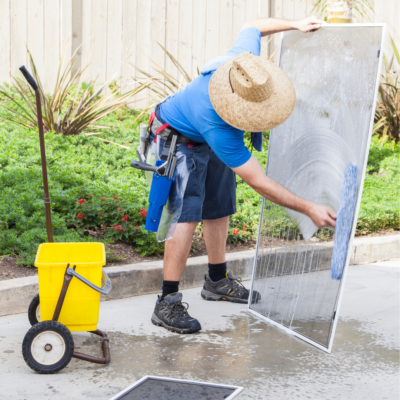 Niagara screen cleaning